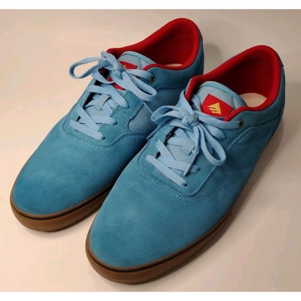 Emerica Shoes - Herman G6 Vulc. - Men Size 14 - Blue Pre Owned
